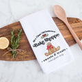 Mrs Claus Gingerbread Old Fashioned Bake Shoppe Decorative Christmas Holiday Kitchen Hand Towel, Farmhouse Christmas Decor