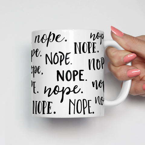 Nope Mug