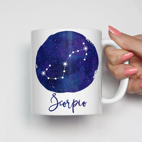 Scorpio Zodiac Constellation Mug