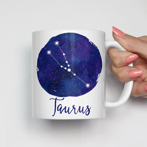 Taurus Zodiac Constellation Mug