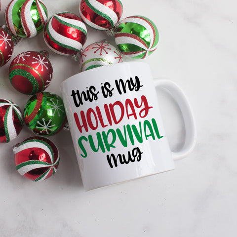 This is My Holiday Survival Mug