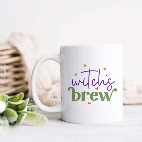 Witch's Brew Halloween Mug