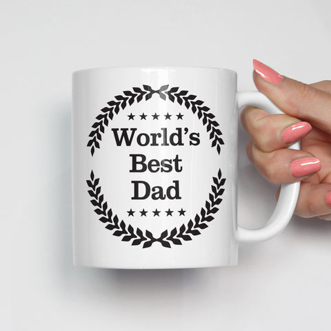 World's Best Dad Father's Day Mug